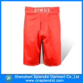 Großhandel Gym Bekleidung Herren Fleece stilvolle rote Shorts aus China Kleidungsstück